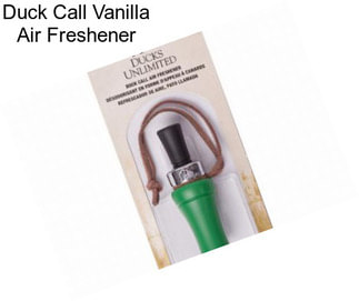 Duck Call Vanilla Air Freshener