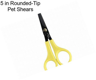 5 in Rounded-Tip Pet Shears