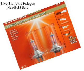 SilverStar Ultra Halogen Headlight Bulb