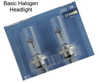 Basic Halogen Headlight