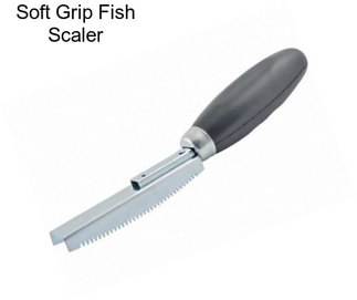 Soft Grip Fish Scaler