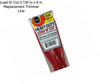 Load N\' Cut 0.130 in x 6 in Replacement Trimmer Line