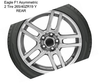 Eagle F1 Asymmetric 2 Tire 265/40ZR19 Y  REAR