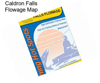 Caldron Falls Flowage Map