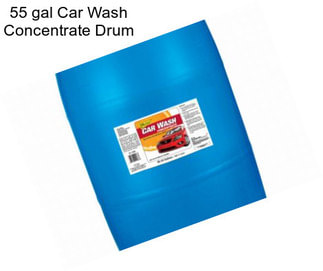 55 gal Car Wash Concentrate Drum