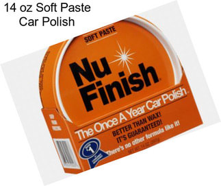 14 oz Soft Paste Car Polish