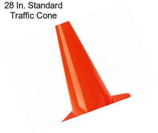 28 In. Standard Traffic Cone