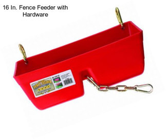 16 In. Fence Feeder with Hardware