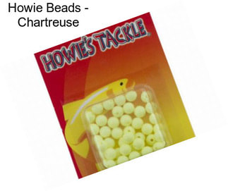 Howie Beads - Chartreuse