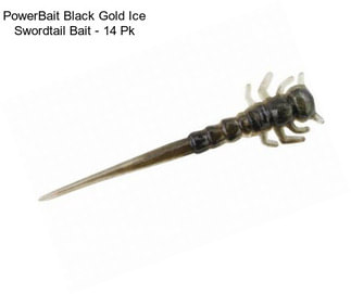 PowerBait Black Gold Ice Swordtail Bait - 14 Pk