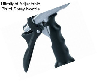 Ultralight Adjustable Pistol Spray Nozzle