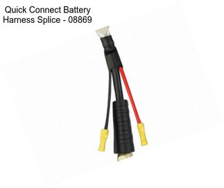 Quick Connect Battery Harness Splice - 08869