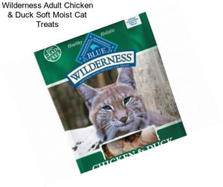 Wilderness Adult Chicken & Duck Soft Moist Cat Treats