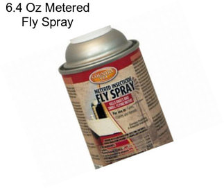 6.4 Oz Metered Fly Spray