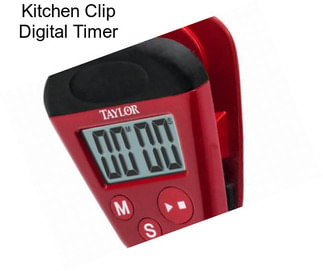 Kitchen Clip Digital Timer