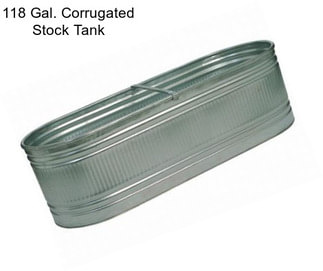 118 Gal. Corrugated Stock Tank