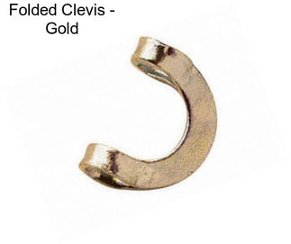 Folded Clevis - Gold