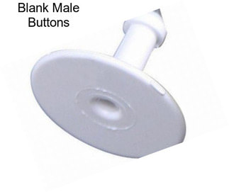 Blank Male Buttons