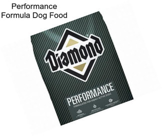 Performance Formula Dog Food