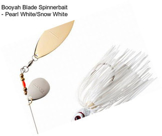 Booyah Blade Spinnerbait - Pearl White/Snow White