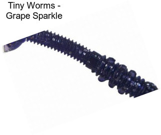 Tiny Worms - Grape Sparkle