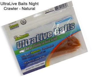 UltraLive Baits Night Crawler - Natural
