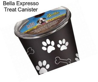 Bella Expresso Treat Canister