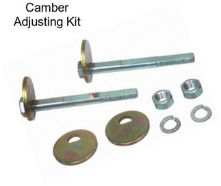 Camber Adjusting Kit