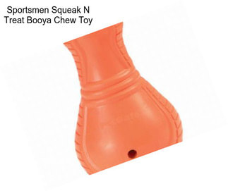 Sportsmen Squeak N Treat Booya Chew Toy