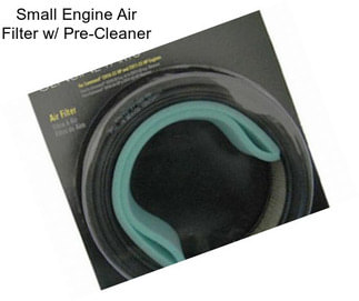 Small Engine Air Filter w/ Pre-Cleaner