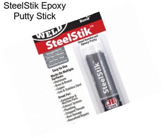 SteelStik Epoxy Putty Stick