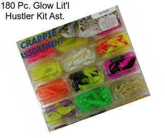 180 Pc. Glow Lit\'l Hustler Kit Ast.