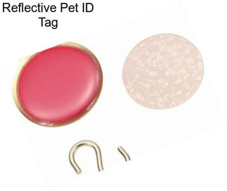 Reflective Pet ID Tag