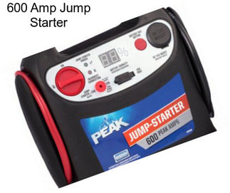 600 Amp Jump Starter