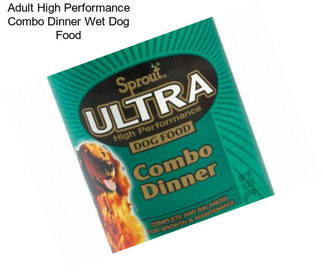 Adult High Performance Combo Dinner Wet Dog Food