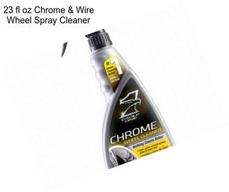 23 fl oz Chrome & Wire Wheel Spray Cleaner