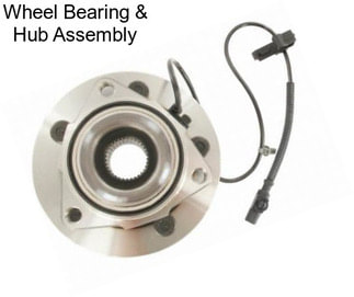 Wheel Bearing & Hub Assembly