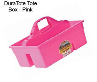 DuraTote Tote Box - Pink