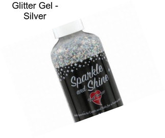 Glitter Gel - Silver