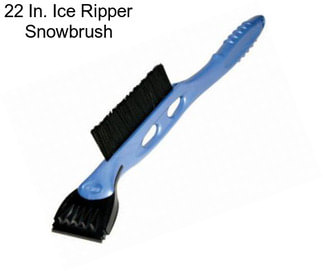 22 In. Ice Ripper Snowbrush