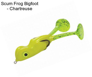 Scum Frog Bigfoot - Chartreuse