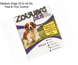 Medium Dogs 23 to 44 lbs Flea & Tick Control