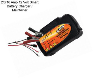 2/8/16 Amp 12 Volt Smart Battery Charger / Maintainer