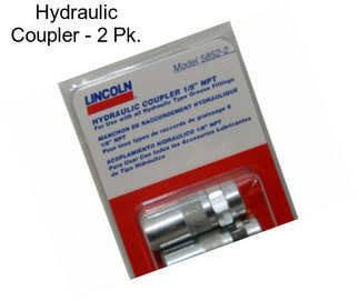 Hydraulic Coupler - 2 Pk.