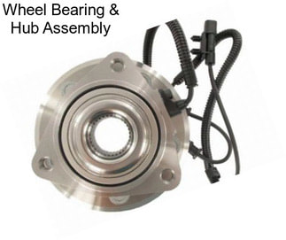 Wheel Bearing & Hub Assembly