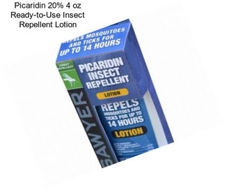 Picaridin 20% 4 oz Ready-to-Use Insect Repellent Lotion