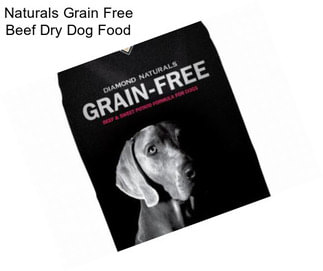 Naturals Grain Free Beef Dry Dog Food