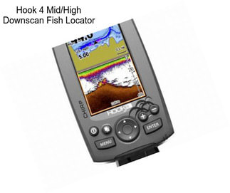 Hook 4 Mid/High Downscan Fish Locator