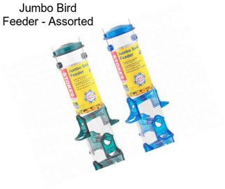 Jumbo Bird Feeder - Assorted