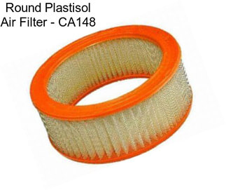 Round Plastisol Air Filter - CA148